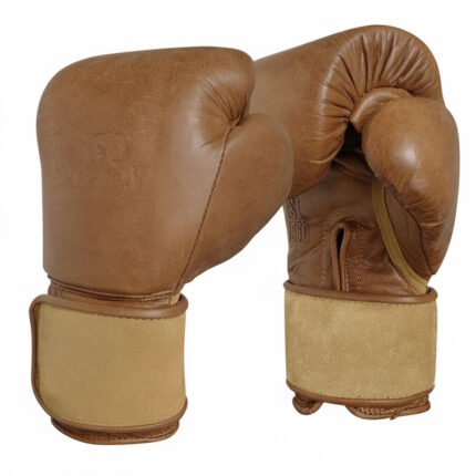 Vintage Professional Leather Boxing Gloves