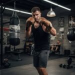 Vintage Professional Leather Boxing Gloves - Image 2